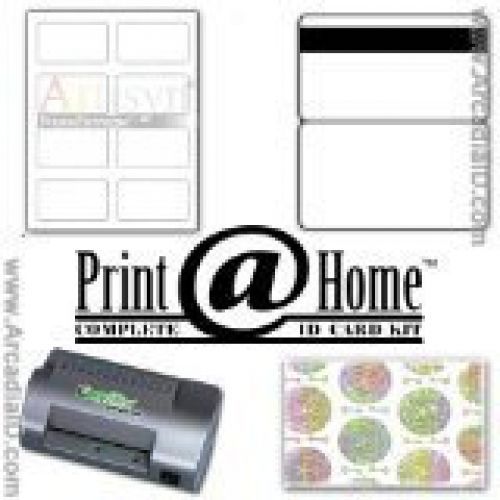 Easyidea id card kit - make 25 id cards with teslin paper, inkjet printer &amp; for sale