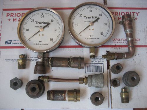 trerice   4 1/2 dial    o-60 psi   and tools