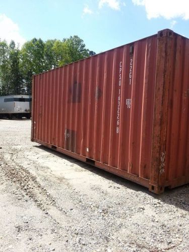 20&#039; shipping/storage container newer conditions - serviced to charleston, sc for sale