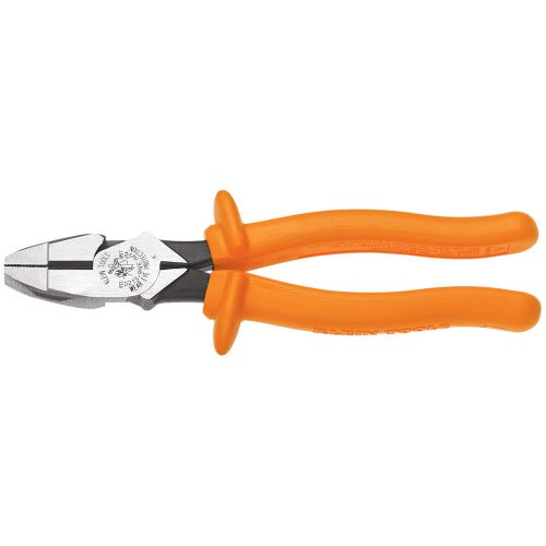 NEW Klein Tools Insulated High-Leverage Side-Cutting Pliers - 9&#034; D213-9NE-I