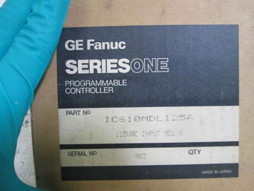 GE FANUC INPUT MODULE IC610MDL125A *NEW IN BOX*