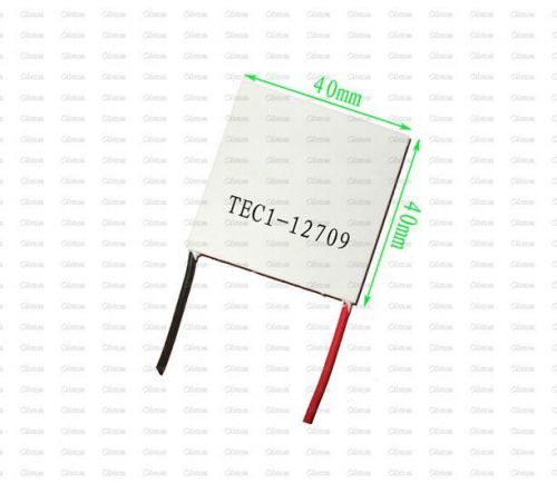 2PCS TEC1-12709 Heatsink Thermoelectric Cooling Cooler Peltier Plate Module New
