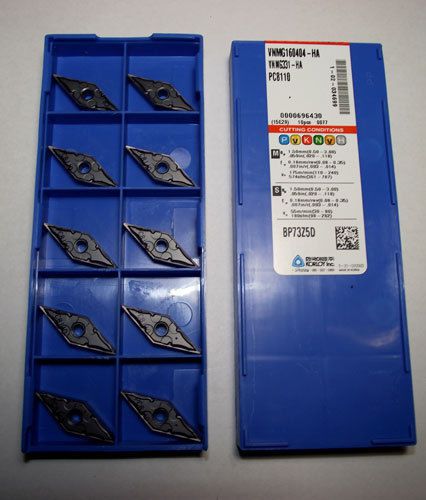 10PC KORLOY VNMG 331 HA PC8110 INSERTS