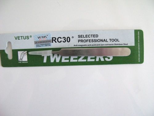 New VETUS Original Genuine Precise Switzerland Tweezers TS-14