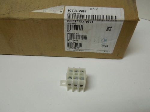 USD PRODUCTS KT3-WH CONNECTOR BARRIER BLOCK F6 9.91MM 600V 40A    &lt;846F5