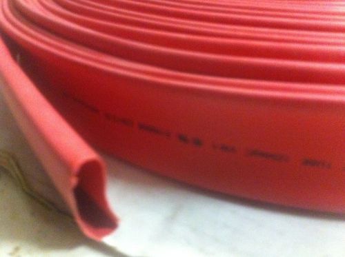 25mm Heat Shrink Tubing 50 Meters&#039; Red NEW ON SPOOL lot of 5