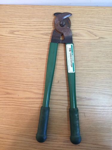 Greenlee Heavy Duty 18&#034; Cable Cutters Model # 718 Made In USA Tool