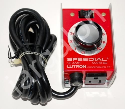 Lutron Speedial 4X701 Variable Speed Controller MKIII 10 Amp Motor Speed Control