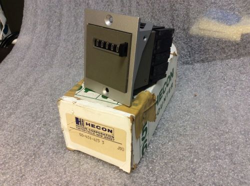 HECON G0-431-473-3 G04314733 COUNTER NEW NOS $199