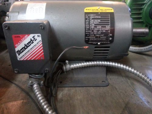 Baldor electric motor m3211t 3hp 1745 rpm for sale