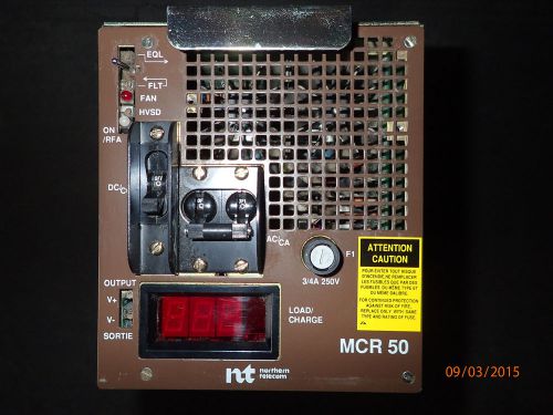 Northern Telecom MCR 50 switch mode rectifier NT5C20 AA D5