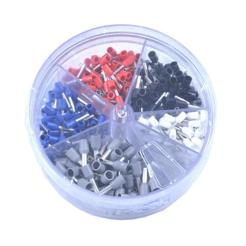 Iwiss Wire Ferrule Assortment Pack..22,20,18,16,and 14 AWG Insulated