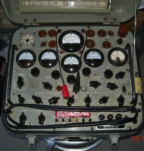 Newly serviced &amp; calibrated, fully operational tv 2/u tube tester &amp; analyzer for sale