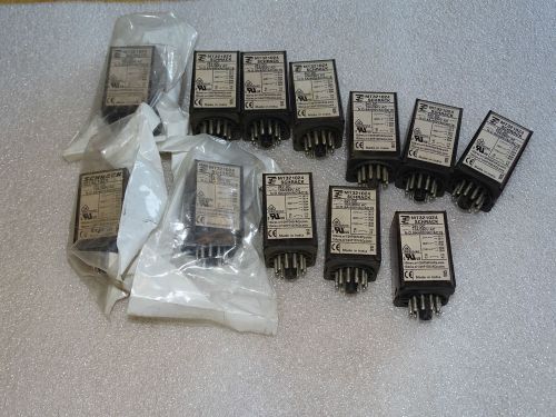 Lot of 12x schrack multimode mt321024 24vdc relay for sale