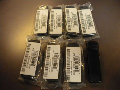 Motorola hln8255b spring belt clips for cp200 *new lot of 8* for sale
