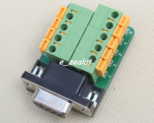 Db9-m6 db9 teeth type connector 9pin female adapter prefect for sale