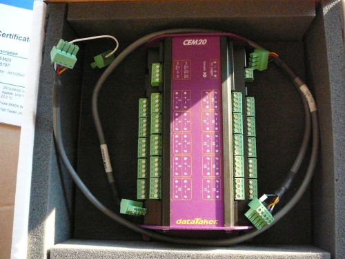 CEM20 DataTaker Data Logger Expansion Module NEW UNUSED IN BOX