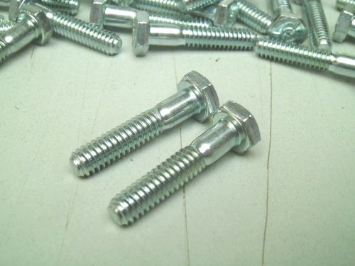 Hex cap screw 1/4-20 x 1 1/2 zinc grade 5 partial thread qty 60 #59367 for sale