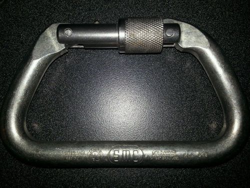 SMC Locking Steel Carabiner, NFPA, 5&#034;x3&#034;