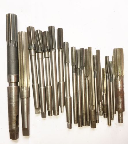 20 lot larger chucking reamer w&amp;b l60 1 1/4 5/8 1/2 s27 9/16 3/8 7/16 r&amp;t for sale