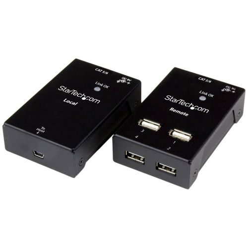 Startech.com 4-port Usb 2.0-over-cat5-or-cat6 Extender - Up To 165ft [50m]