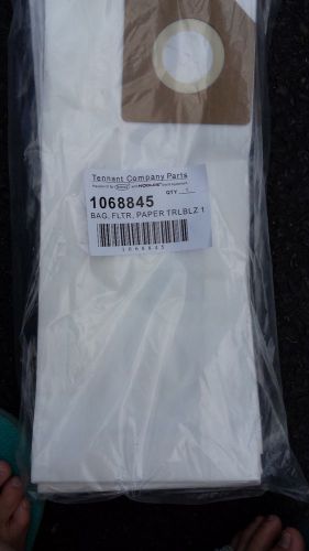Tennant commercial vacuum filter bag (set of 10) #1068845 for sale