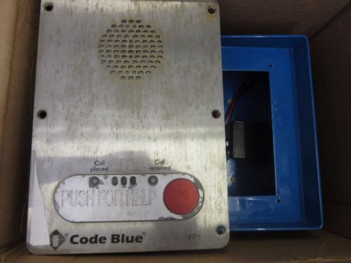 Code Blue Interact 4100  Emergency Speakerphone WITH NEW FRAME CB4S ENCLOSURE