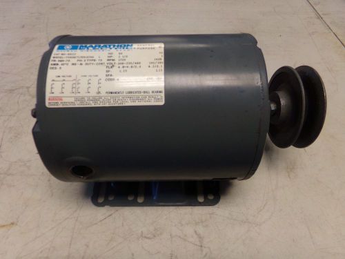 Marathon K022 YVA56T17D5309A 208-230/460 VAC 1725 RPM 1 1/2 HP Motor