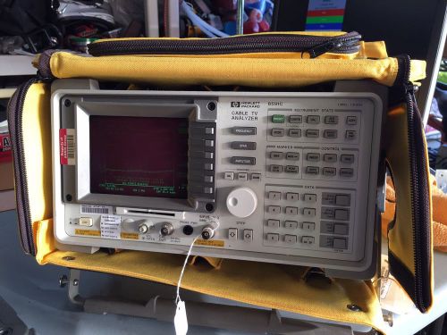 HP Agilent 8591C Cable TV Spectrum Analyzer LOADED w opts 004 101 102 130 001