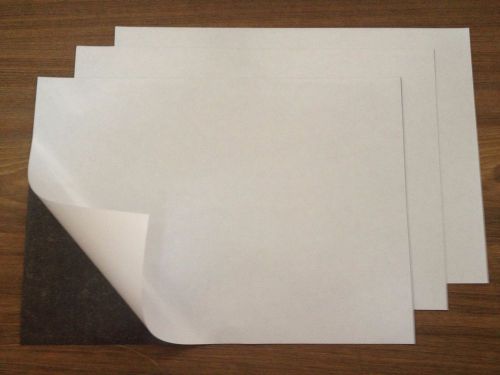 5 sheets flexible self adhesive magnetic a4 0.4mm for sale