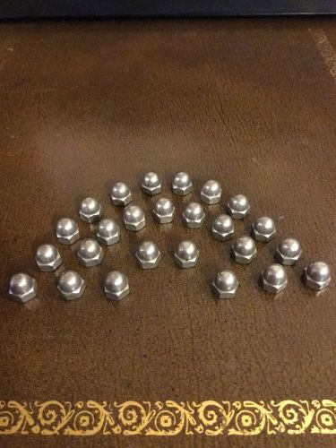 Lot of 25 Stainless Steel Acorn Nuts / For Welding Art Projects