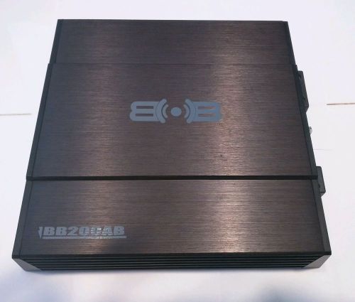 Belva 1200W  BB200 Class A/B car amplifier (for parts only)