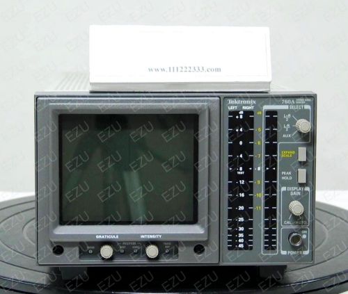Tektronix 760A Stereo Audio Monitors