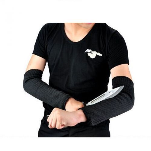 Pop 1 pair top cutting outdoor self-defense arm guard against knife cut glove for sale