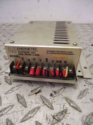 ENERGETEC SYSTEMS POWER SUPPLY