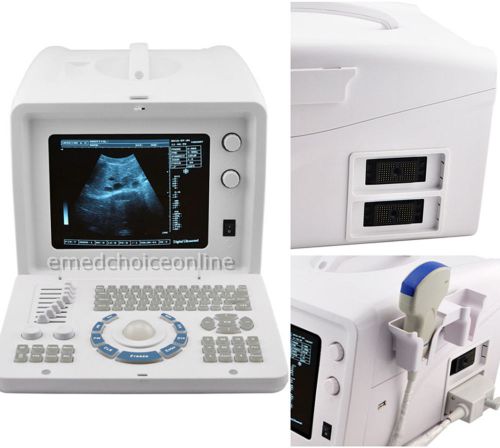 3d portable full digital ultrasound scanner 3.5mhz convex+100%good warranty for sale