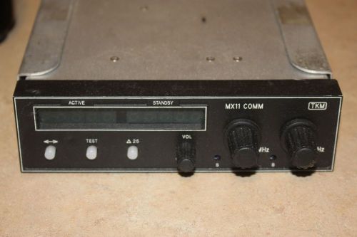 TKM MX-11 Comm Radio Transceiver with Tray, Working when removed