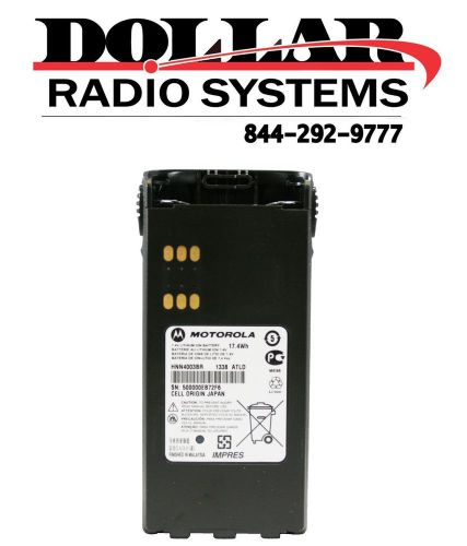 Motorola OEM HNN4003 2000mAh Li-Ion Battery PR860 MTX950 MTX9250 HT1250LS Radios