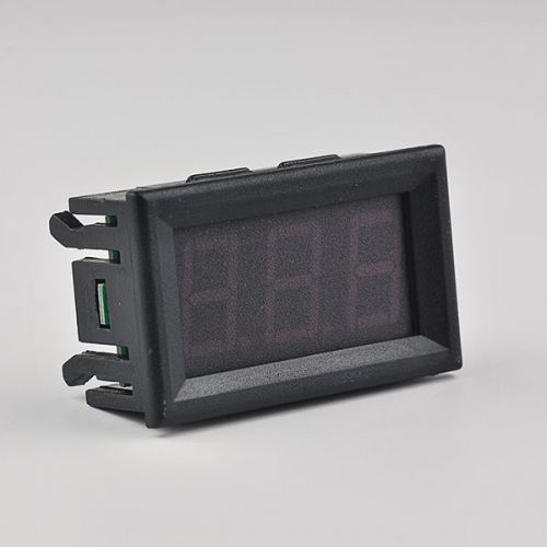 15-80V DC Panel Digital LED Voltage Meter Voltmeter for Motorcycle Electric car