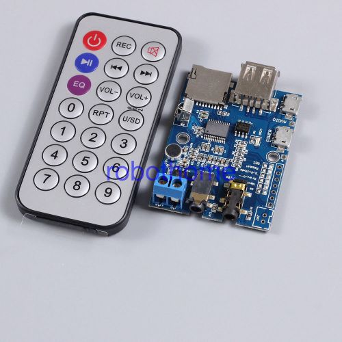 Audio decoder audio amplifier + ir  mp3 +wav+wma decoder lossless remote control for sale