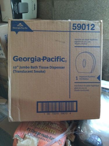 Georgia pacific 59012 jumbo sr. bath tissue dispenser holder - 12 inch capacity for sale