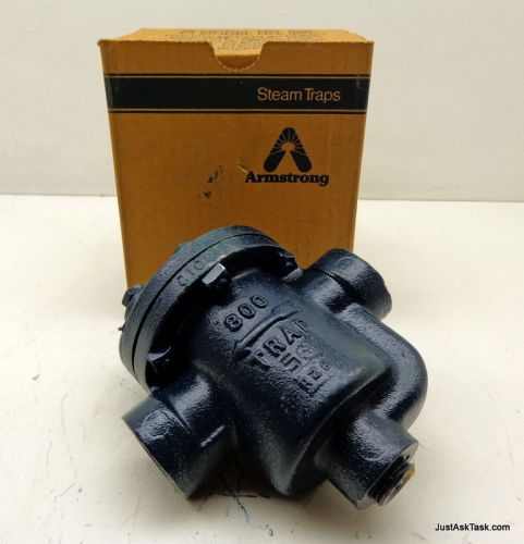 Armstrong 800 1/2&#034; 125 PSI Horizontal Cast Iron Bucket Steam Trap