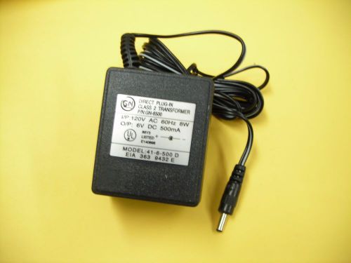 AC/DC ADAPTER DC12v500mA 8w AC 120V*GN UL*for electronics/medical/radios-equip.