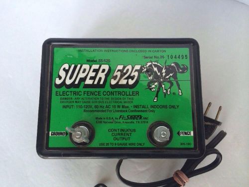 Fi-Shock Super Electric Fence Energizer  Model # SS-525