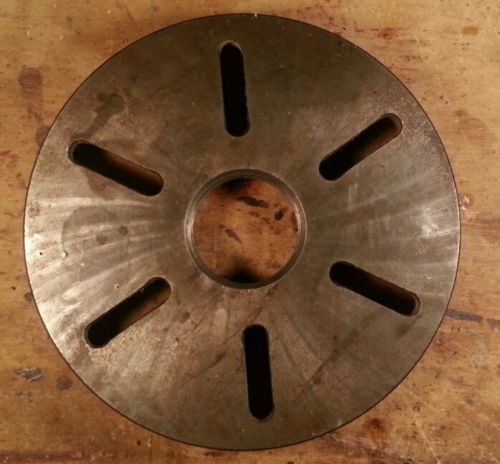 lathe faceplate 8 1/4 inch Clausing