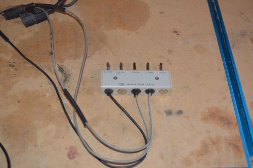 HP 16063A TEST LEADS WITH ALLIGATOR CLIPS