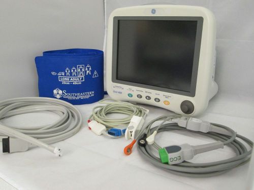 GE Dash 4000 Multi-Parameter Patient Monitor Bedside Vital Signs Nellcor SPO2