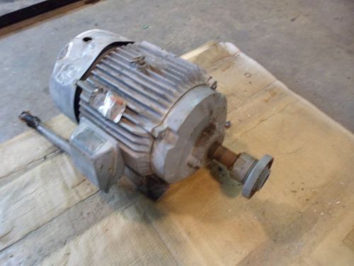 RELIANCE 20HP DUTY MASTER MOTOR #9251255 256T:FR 230/460V PH:3 RPM:3510 USED