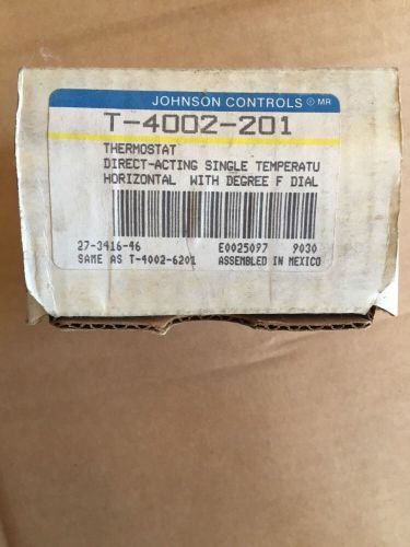 NEW IN BOX JOHNSON CONTROLS T-4002-201 THERMOSTAT