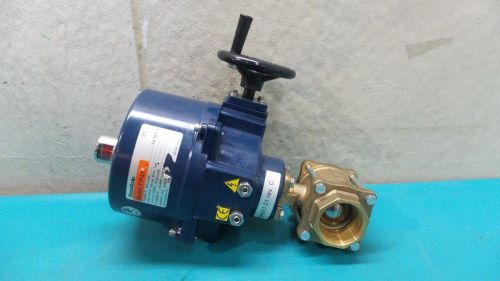 Dynaquip Controls EVA68AME25 600/25 psi 2 in 2 Port 115 V Actuated Ball Valve